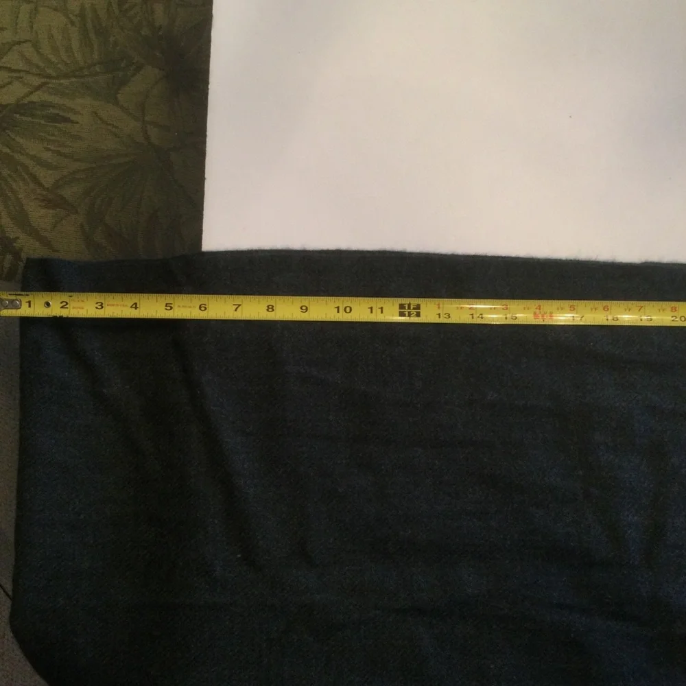 Pistil Herringbone Pattern Wool Blend Scarf